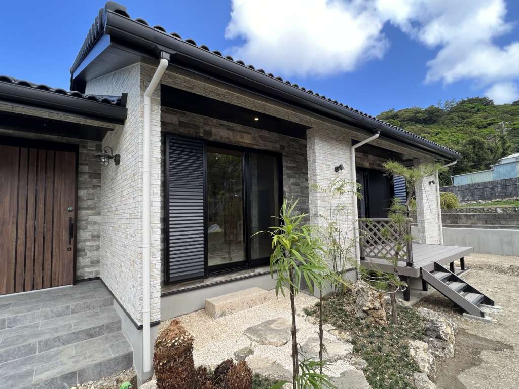 イー・フレスの施工事例:「和モダン」にこだわった平屋